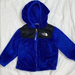 The North Face infant 6-12 month blue fleece
